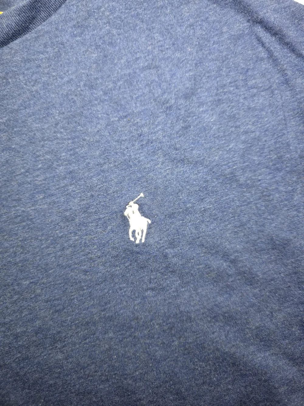 Polo by Ralph Lauren Short Sleeve Crew Tee - Navy Blue with White Pony